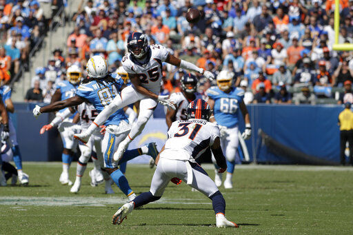 Denver Broncos cornerback Chris Harris Jr. (Bixby High School)